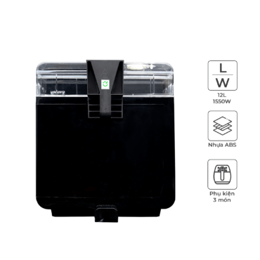 Nồi Chiên Không Dầu Kết Hợp Hấp Cao Cấp Magic Eco S12 12 lít | MAGIC Vietnam 2 Nồi chiên không dầu kết hợp hấp cao cấp Magic Eco S12 12 lít
