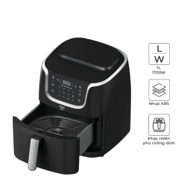 Nồi Chiên Không Dầu Kết Hợp Hấp Thông Minh Magic Korea A-700 7L | MAGIC Vietnam 3 Nồi Chiên Không Dầu Kết Hợp Hấp Thông Minh Magic Korea A-700 7L