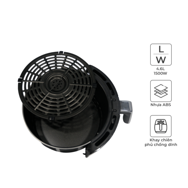 Nồi Chiên Không Dầu MAGIC Korea A-802 [Đỏ] | MAGIC Vietnam 4