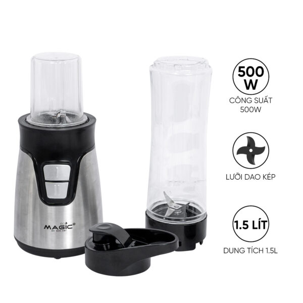 Máy Xay Thực Phẩm Đa Năng 3 In 1 Magic Eco AC-17 1,5L | MAGIC Vietnam 1