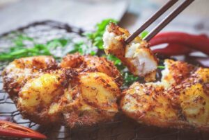 Cách Nướng Cá Bằng Nồi Chiên Không Dầu 17