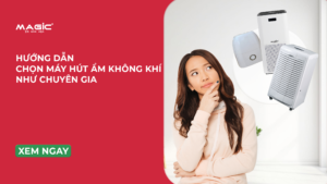 Minh họa hướng dẫn chọn máy hút ẩm thông minh