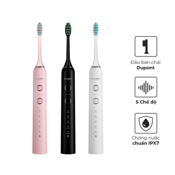 Bàn Chải Điện MAGIC B-22 Hồng 6