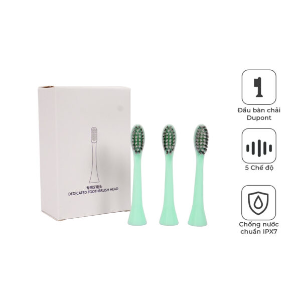 Bàn Chải Điện MAGIC B-20 Xanh - Hồng 4