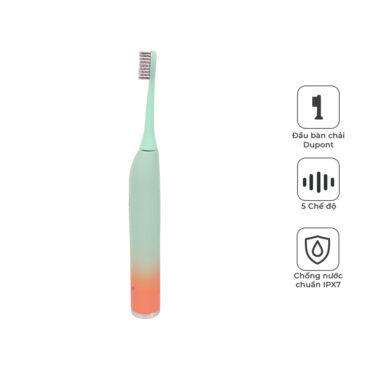 Bàn Chải Điện MAGIC B-20 Xanh - Hồng 6