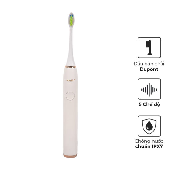 [KHÁCH HÀNG THÂN THIẾT] Bàn Chải Điện MAGIC Eco PRO-50 Trắng 1