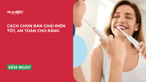 Minh họa cách chọn bàn chải điện tốt