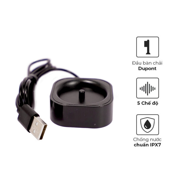 Bàn Chải Điện MAGIC B-25 Đen 5