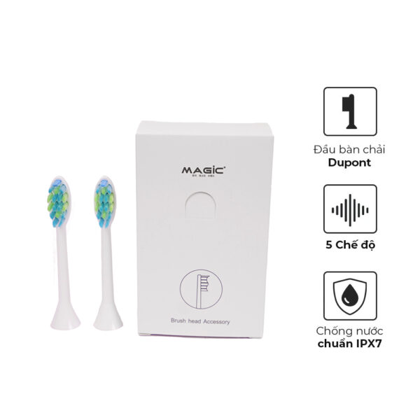 Bàn Chải Điện MAGIC B-25 Trắng 5