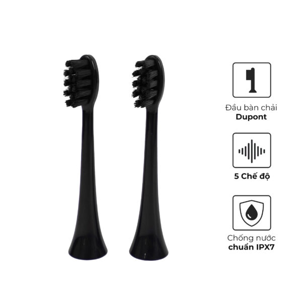 2 Bàn Chải Điện MAGIC B-23 Đen 2