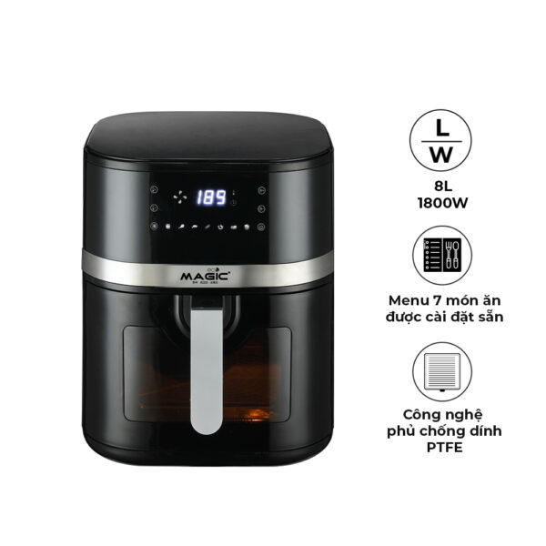 1 Nồi Chiên Không Dầu MAGIC Eco AC-128 1