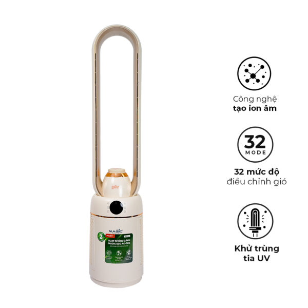 5 Quạt Không Cánh - Kết Hợp Lọc Không Khí MAGIC Eco AC-305 1