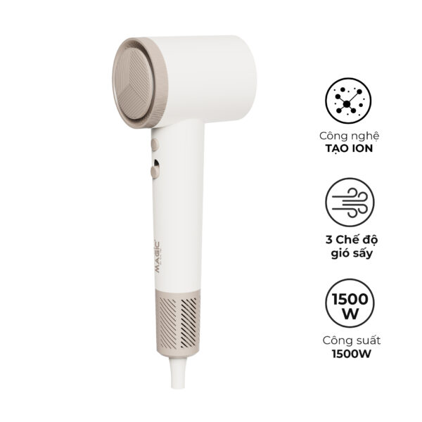 [KHÁCH HÀNG THÂN THIẾT] Máy Sấy Tóc Ion Âm MAGIC Eco AC-382 2