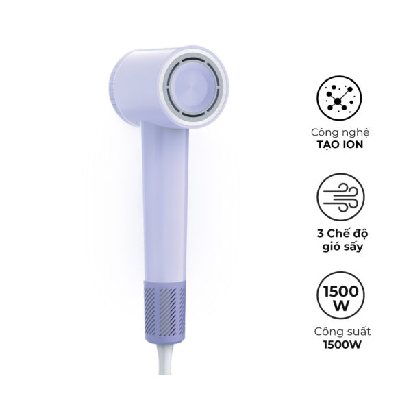 [KHÁCH HÀNG THÂN THIẾT] Máy Sấy Tóc Ion Âm MAGIC Eco AC-381 2