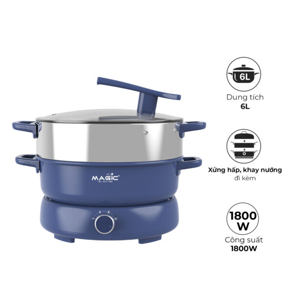 Nồi Lẩu Hấp Thủy Nhiệt MAGIC Eco AC-282 1