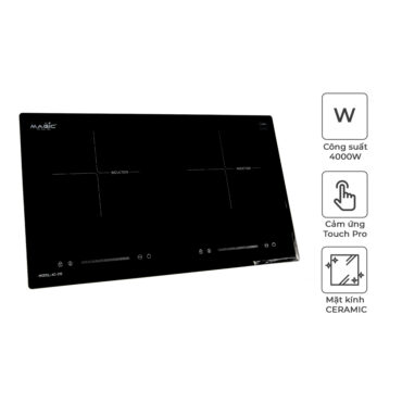 [HÀNG TRƯNG BÀY] Bếp Đôi Điện Từ MAGIC Eco AC-210 | MAGIC Vietnam