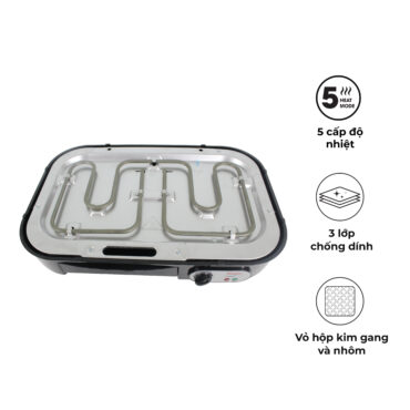 [HÀNG TRƯNG BÀY] Vỉ Nướng Điện MAGIC A-24 4