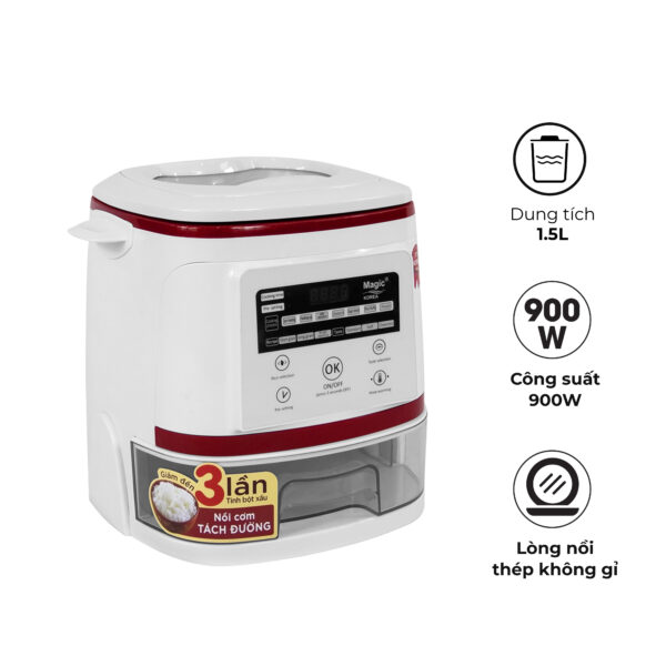 [HÀNG TRƯNG BÀY] Nồi Cơm Tách Đường MAGIC A-511 2