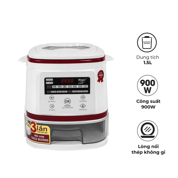 [HÀNG TRƯNG BÀY] Nồi Cơm Tách Đường MAGIC A-511 1