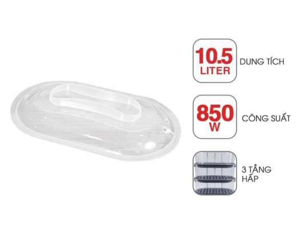 Nồi Hấp 3 Tầng MAGIC A-61 3