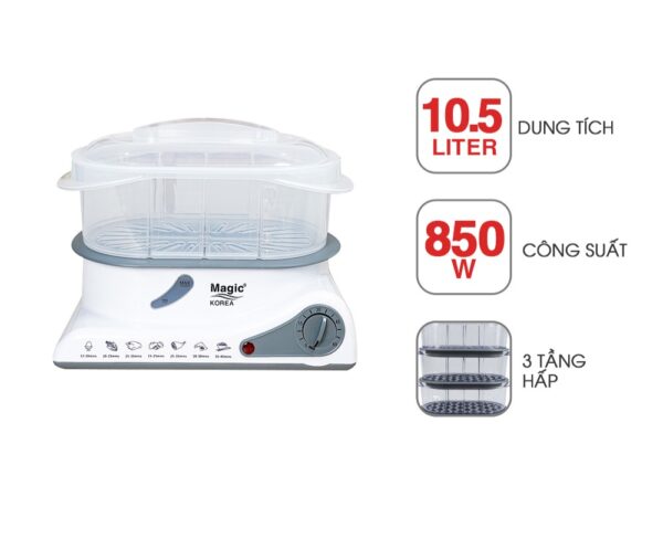 Nồi Hấp 3 Tầng MAGIC A-61 7