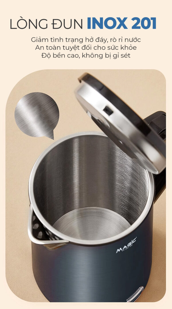 Bình Đun Siêu Tốc MAGIC A-071 2