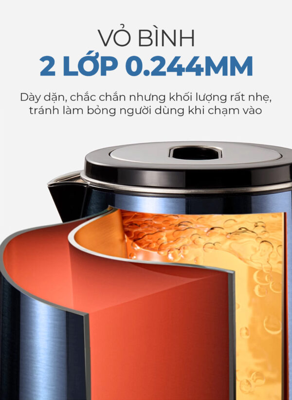 Bình Đun Siêu Tốc MAGIC A-071 5