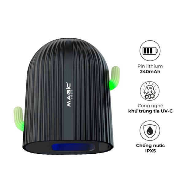 1 Máy Khử Trùng Đầu Bàn Chải MAGIC B-10 (Đen) 1