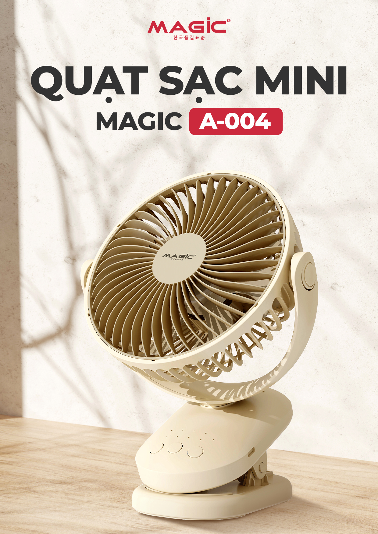 Quạt Sạc Mini MAGIC A-004 87