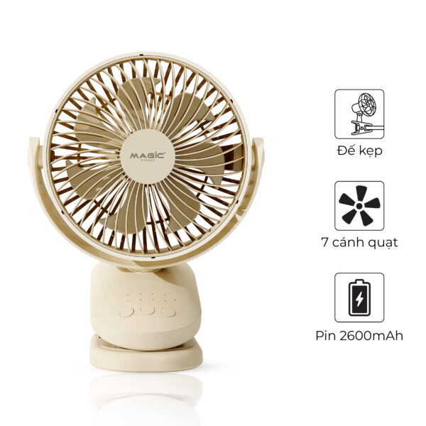 Quạt Sạc Mini MAGIC A-004 1