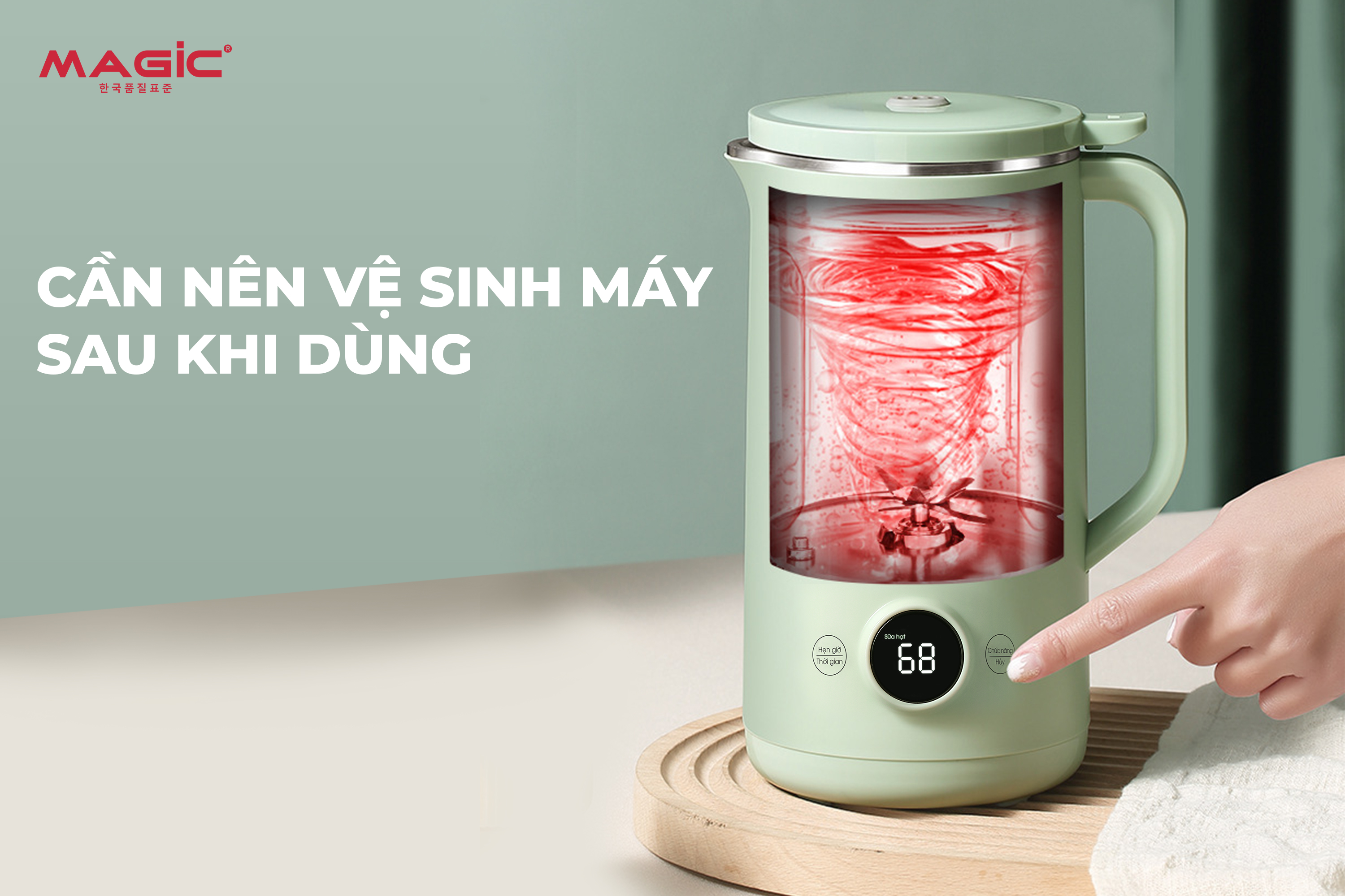 Những Sai Lầm Phổ Biến Khi Dùng Máy Làm Sữa Hạt Và Cách Khắc Phục 3