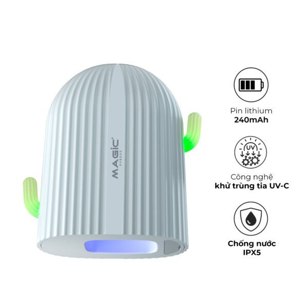 2 Máy Khử Trùng Đầu Bàn Chải MAGIC B-10 (Xanh biển) 1