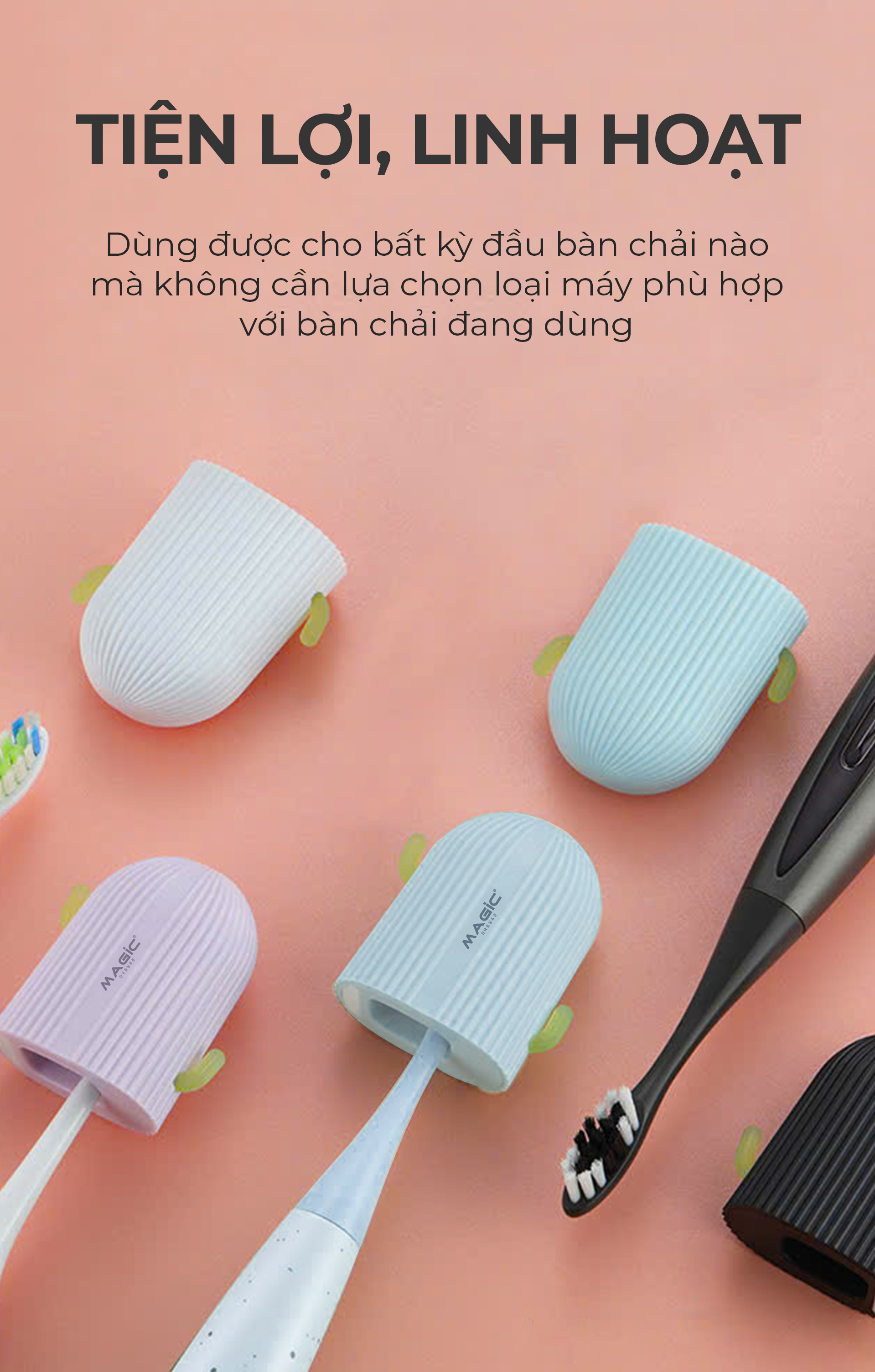 Máy Khử Trùng Đầu Bàn Chải MAGIC B-10 (Đen) 6 Máy Khử Trùng Đầu Bàn Chải MAGIC B-10 (Đen) 7