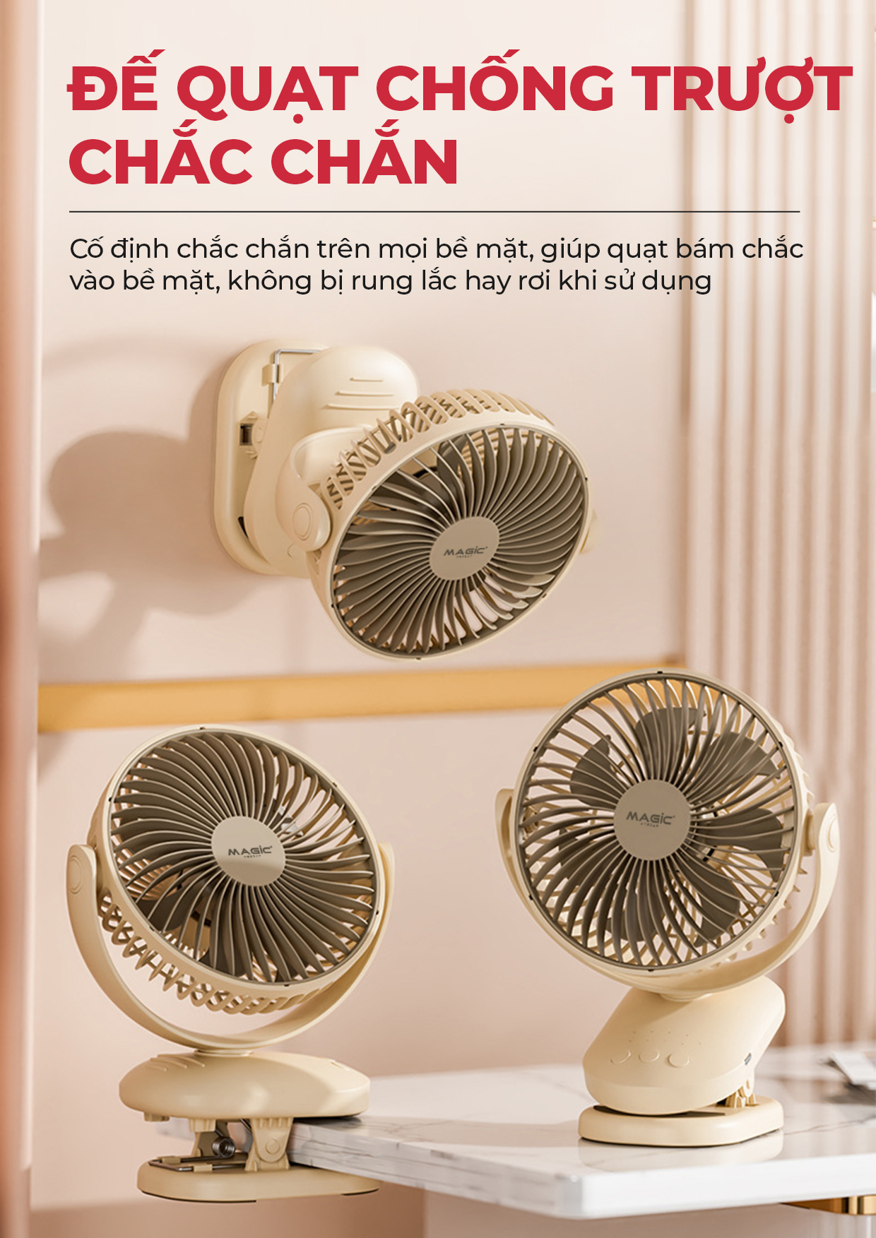 Quạt Sạc Mini MAGIC A-004 93