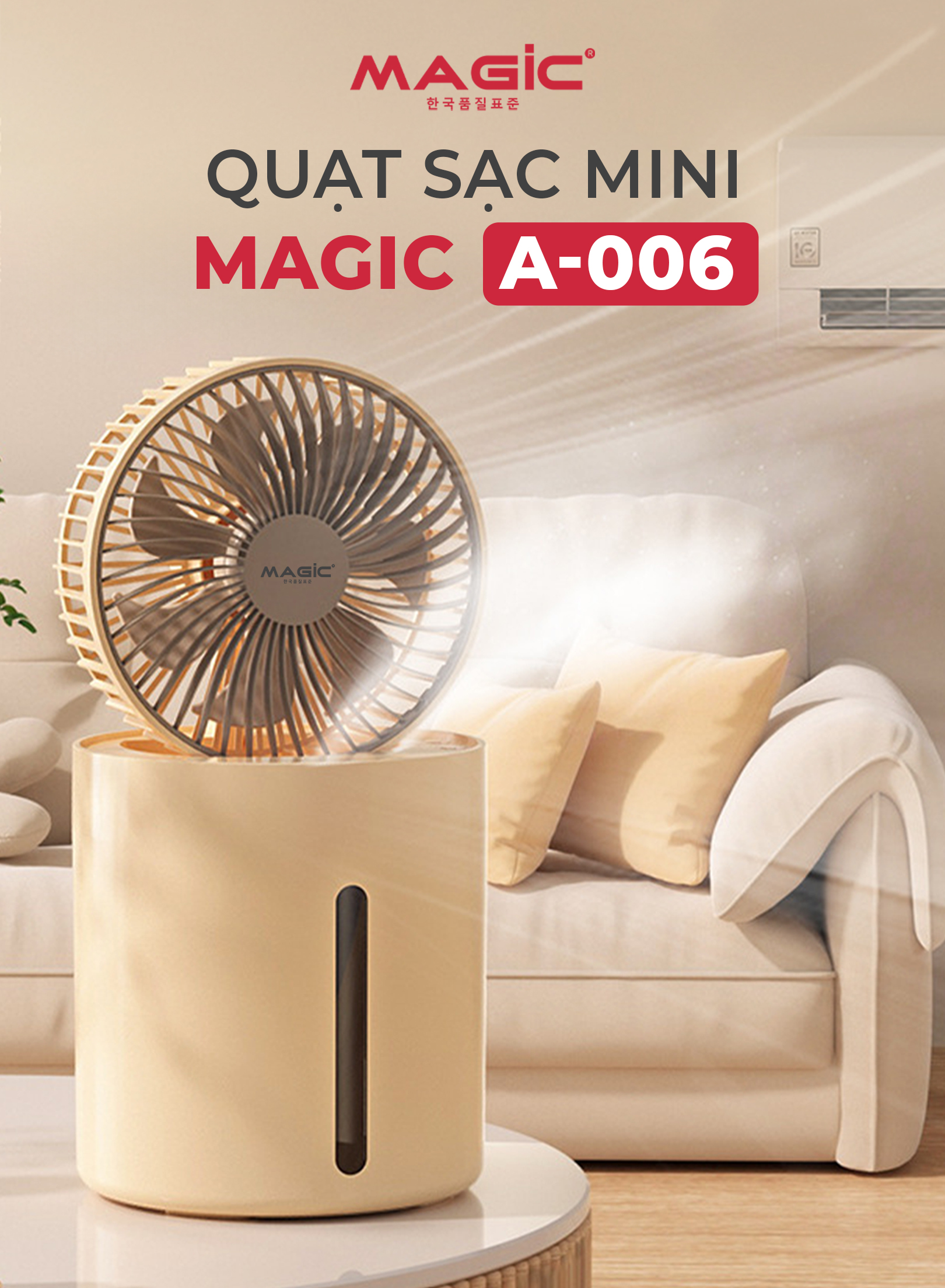 Quạt Mini MAGIC A-006 2