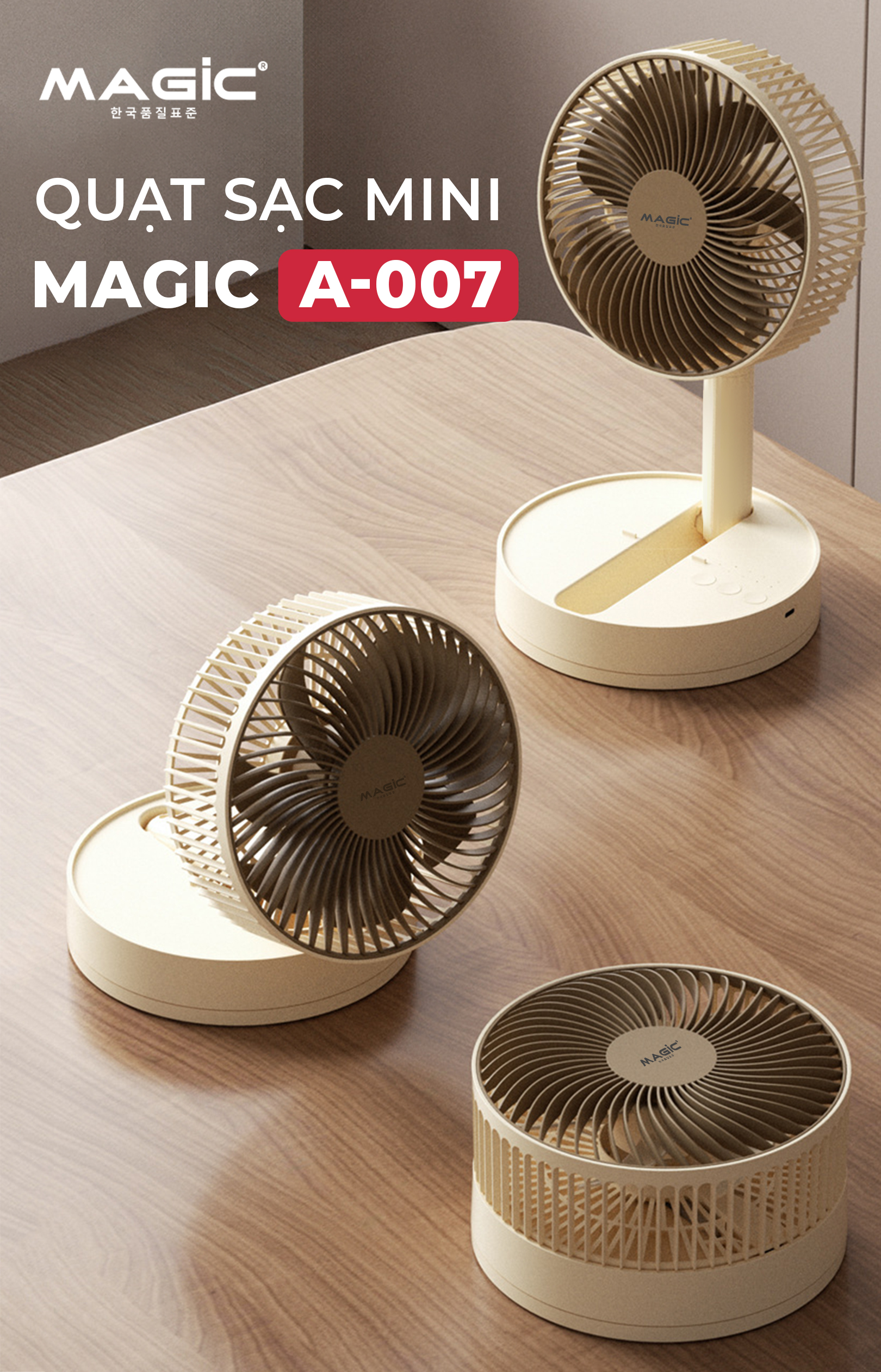 Quạt Mini MAGIC A-007 41