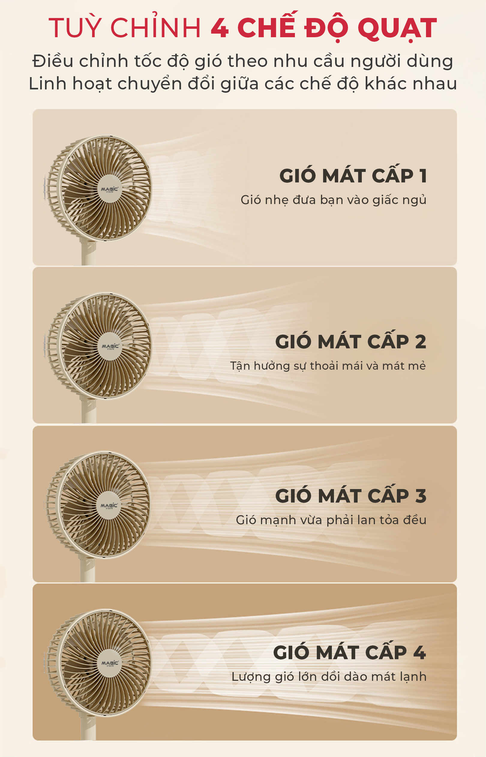 Quạt Mini MAGIC A-007 44