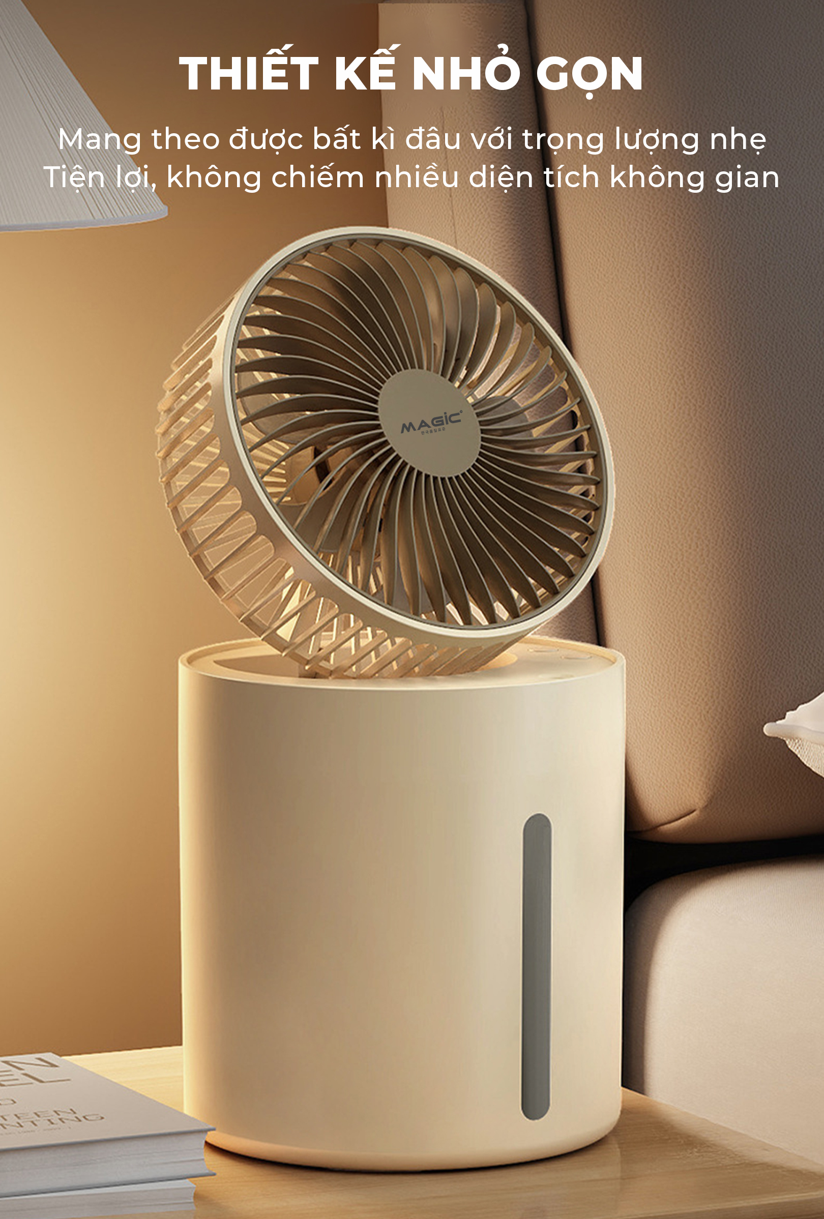 Quạt Mini MAGIC A-006 6 Quạt Mini MAGIC A-006 7