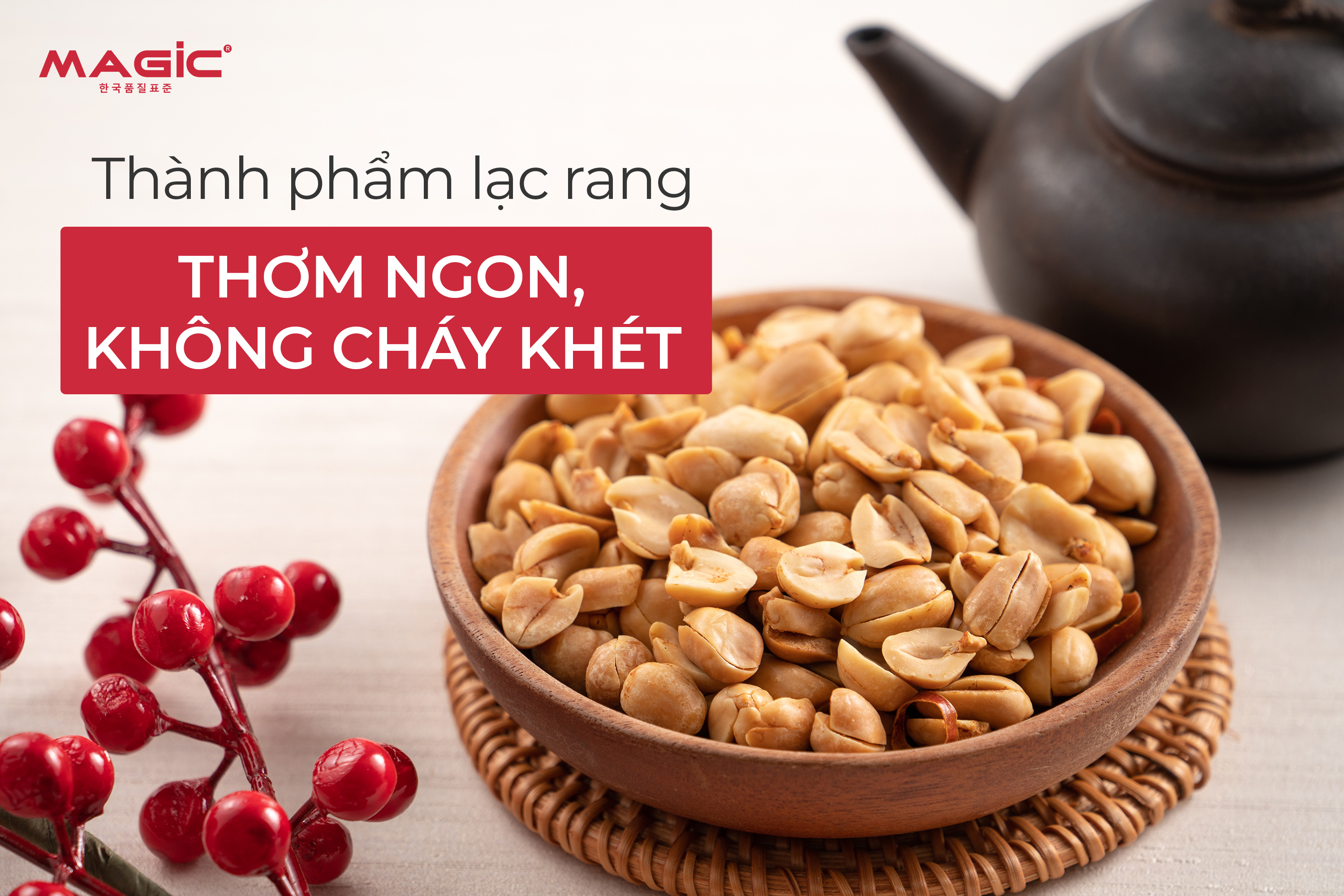 Cách Rang Lạc Bằng Nồi Chiên Không Dầu Giòn – Không Cháy – Không Dầu 3