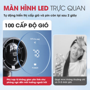 Quạt Sạc Mini Cầm Tay MAGIC A-009 7
