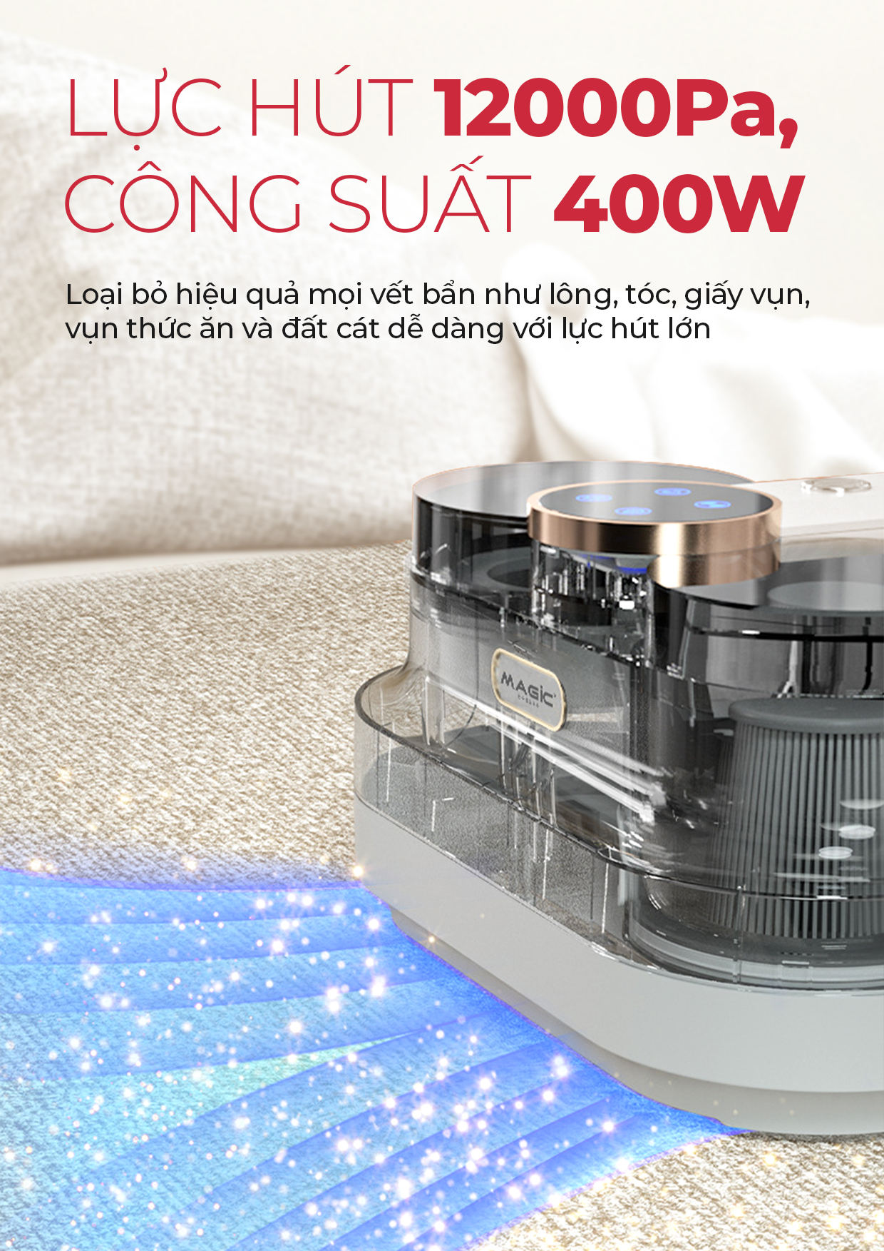 Máy Hút Bụi Nệm Magic A-079 3 Máy Hút Bụi Nệm Magic A-079 4