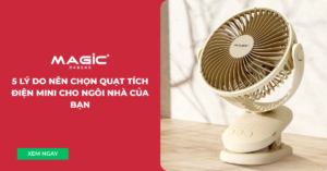 quạt tích điện mini