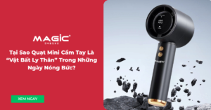 quạt mini cầm tay magic a-009