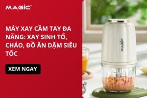 Máy Xay Cầm Tay Đa Năng: Xay Sinh Tố, Cháo, Đồ Ăn Dặm Siêu Tốc 8
