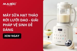 Máy Sữa Hạt Tháo Rời Lưỡi Dao - Giải Pháp Vệ Sinh Dễ Dàng 19
