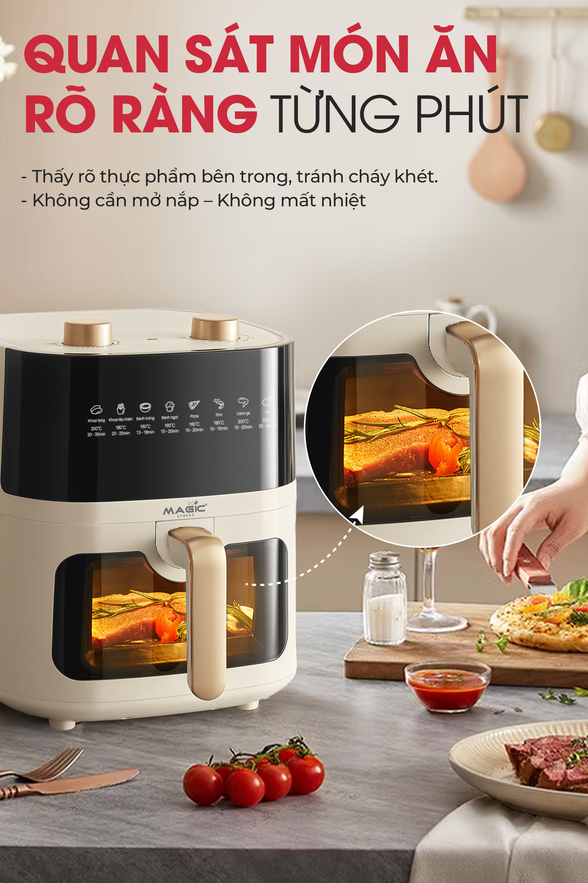 Nồi chiên không dầu Magic Eco AC-161 14