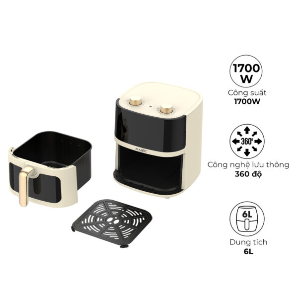 Nồi chiên không dầu Magic Eco AC-161 5