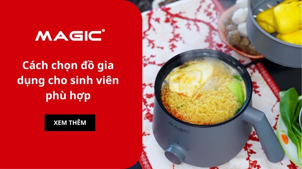 Cách chọn đồ gia dụng cho sinh viên phù hợp