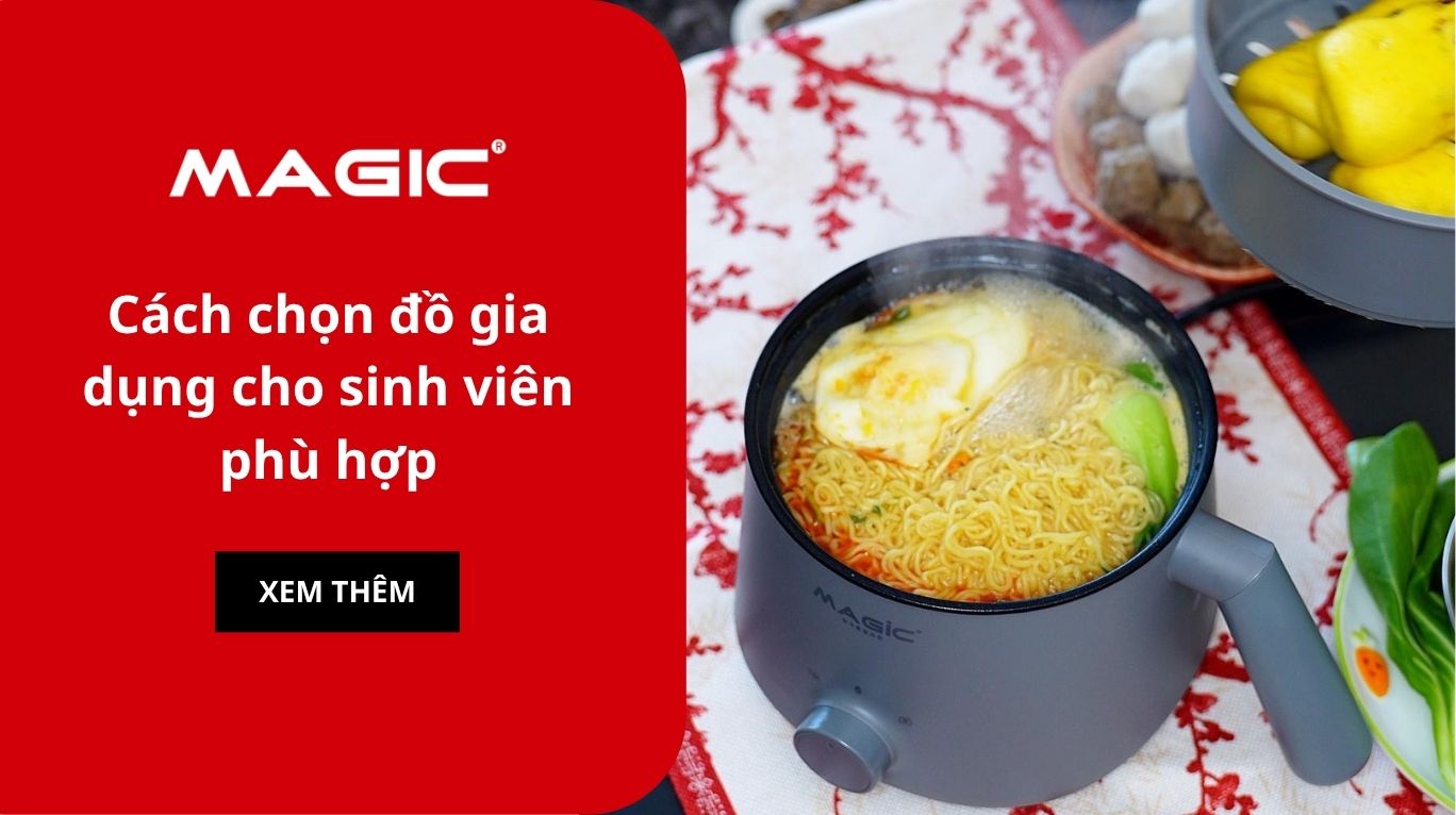 Cách chọn đồ gia dụng cho sinh viên phù hợp