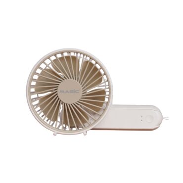 Quạt Sạc Cầm Tay Gấp Gọn Magic A-011 (QUẠT MINI - TRẮNG) 10